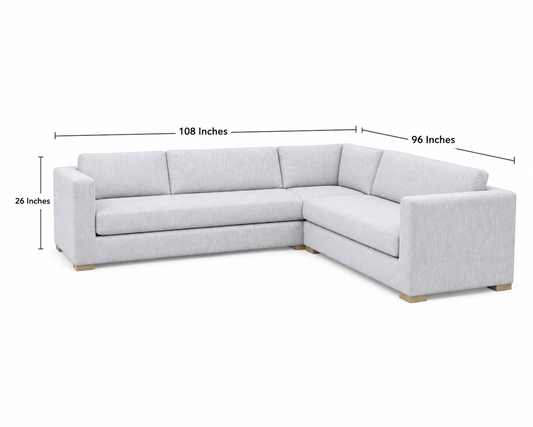Restoration Hardware 2-Piece Sofa Sectional