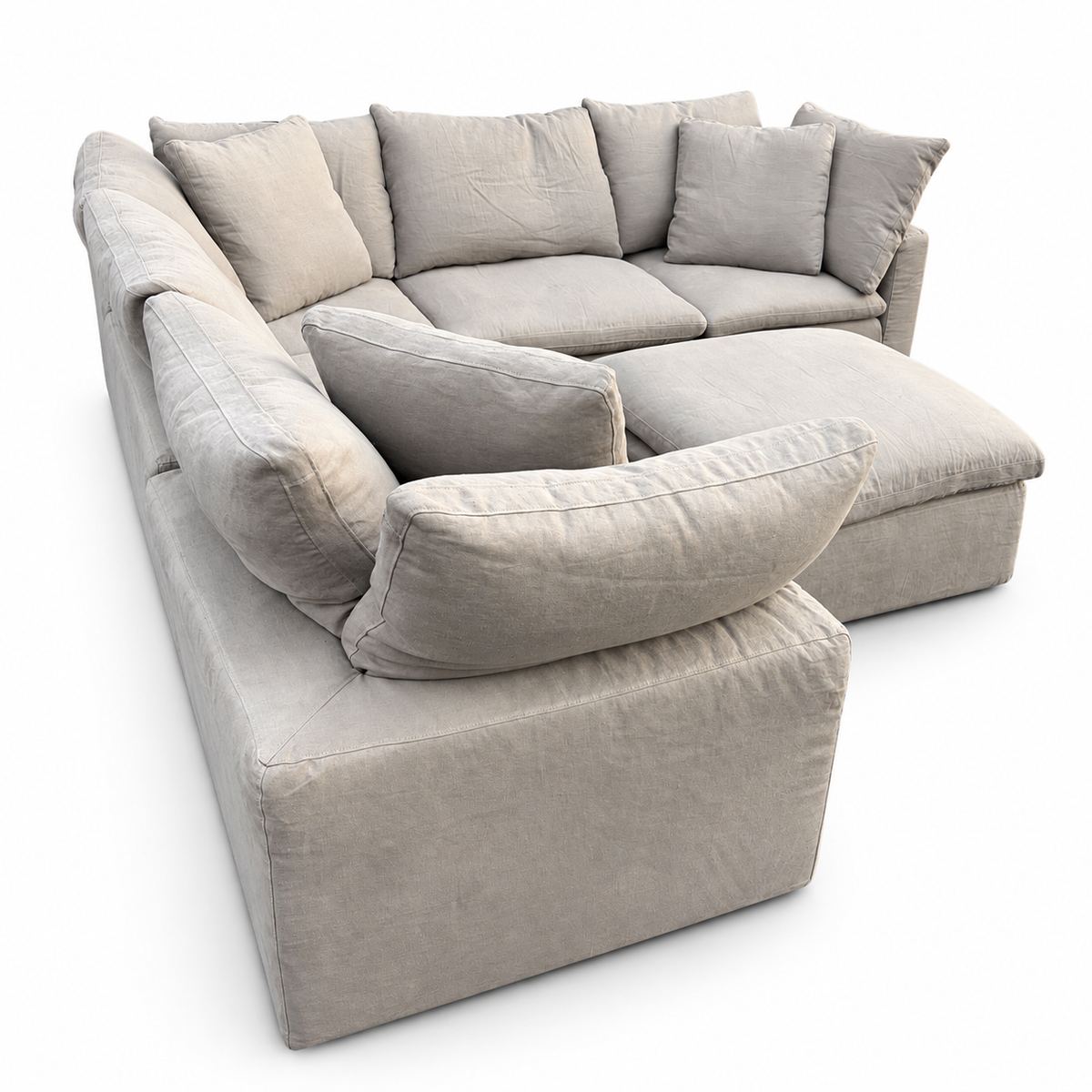Restoration Hardware Cloud 6-Piece Sofa