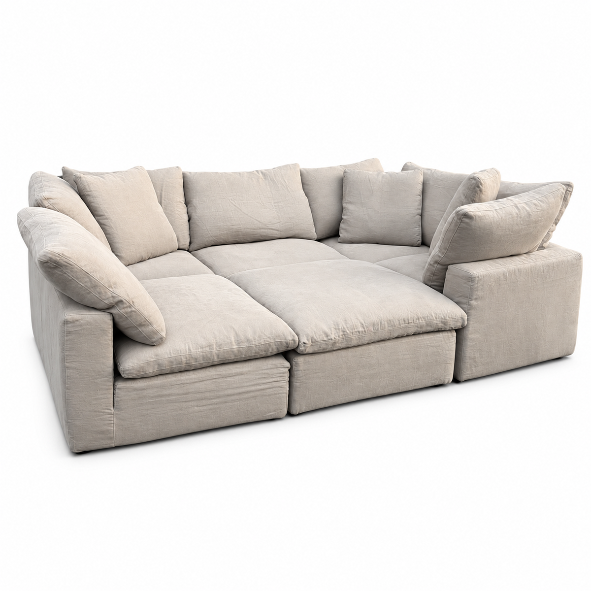 Restoration Hardware Cloud 6-Piece Sofa