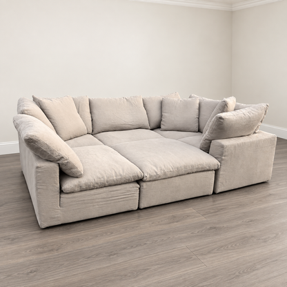 Restoration Hardware Cloud 6-Piece Sofa