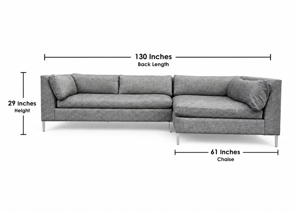 CB2 Decker Sofa Sectional