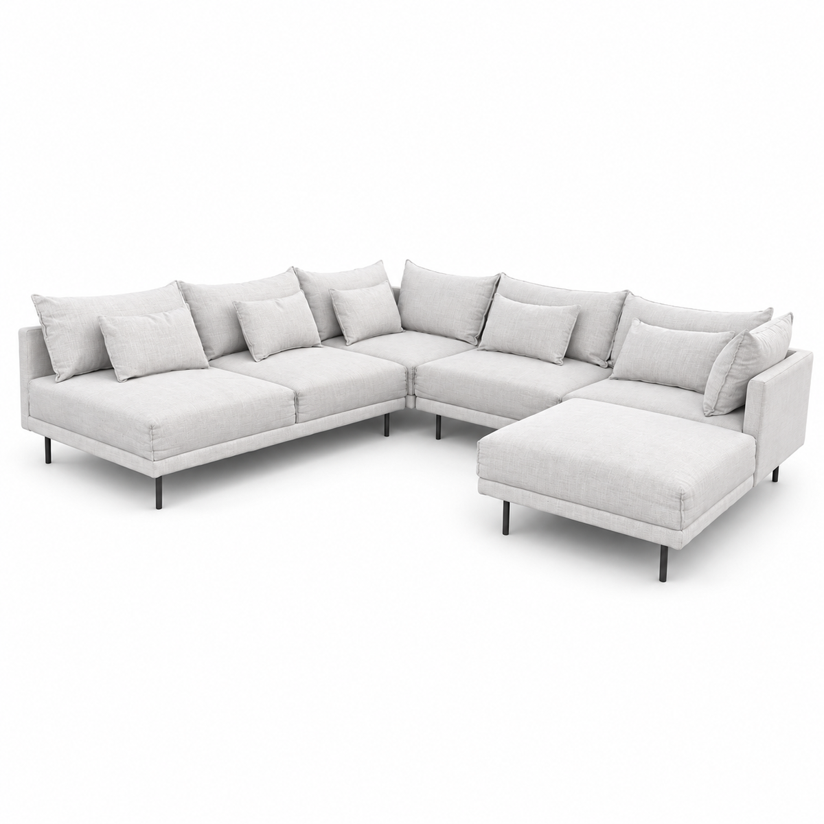 West Elm Halsey 4-Piece Sofa
