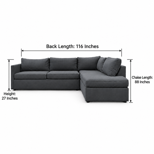 West Elm Harris 2-Piece Sofa