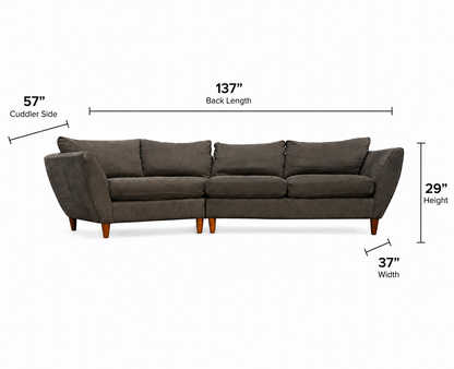 LA-Z-BOY Tribeca 2-Piece Sofa Sectional