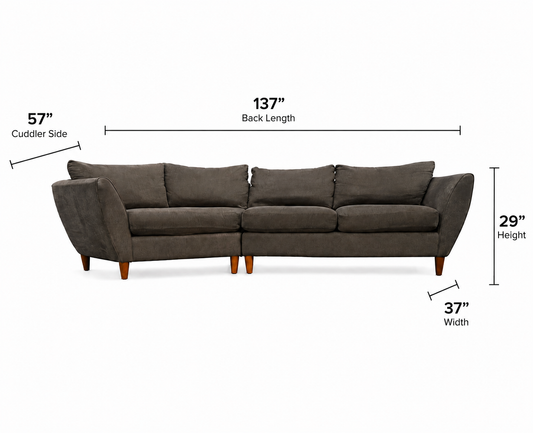 LA-Z-BOY Tribeca 2-Piece Sofa Sectional